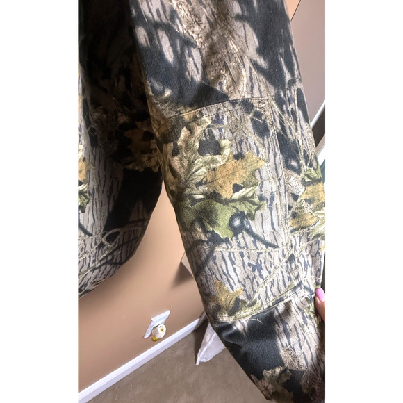 Vintage Pro Hunter Camo Jacket Mens Large Quilted Lined Double Lined Arms EUC - Picture 8 of 9